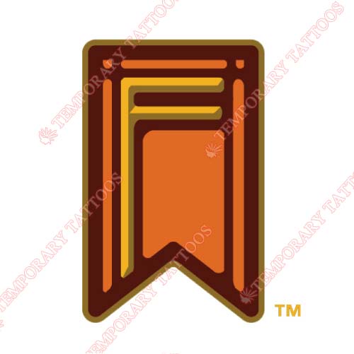 Fresno Grizzlies Customize Temporary Tattoos Stickers NO.8160